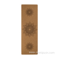 Sculpt position Double Layer Cork Rubber Yoga Mat